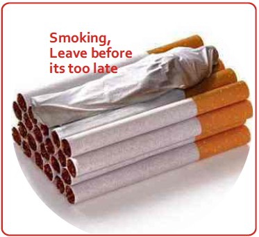 Quit smoking, now!