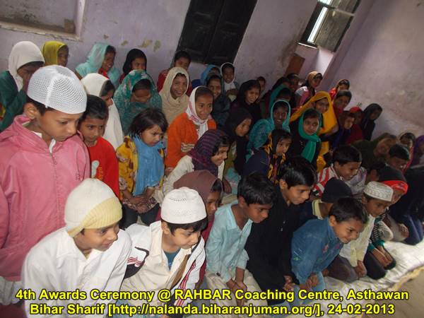 RAHBAR Coaching Center, Nalana @ Asthawan: 4th Awards Ceremony,24th February 2013